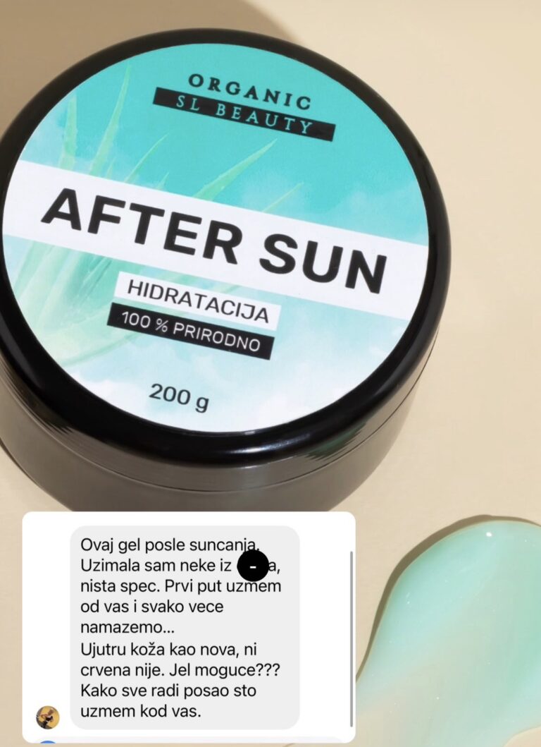 After Sun Gel - regeneracija posle sunčanja