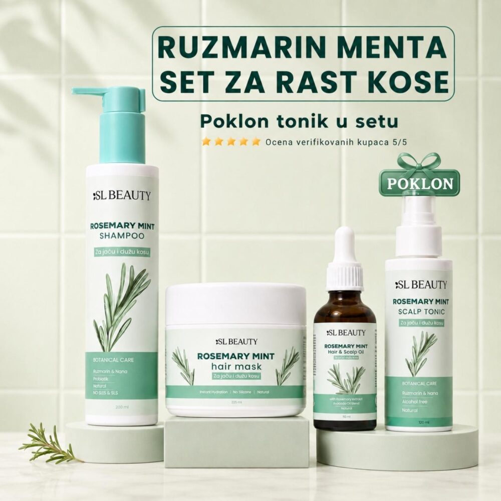 Set za rast kose Ruzmarin-Menta