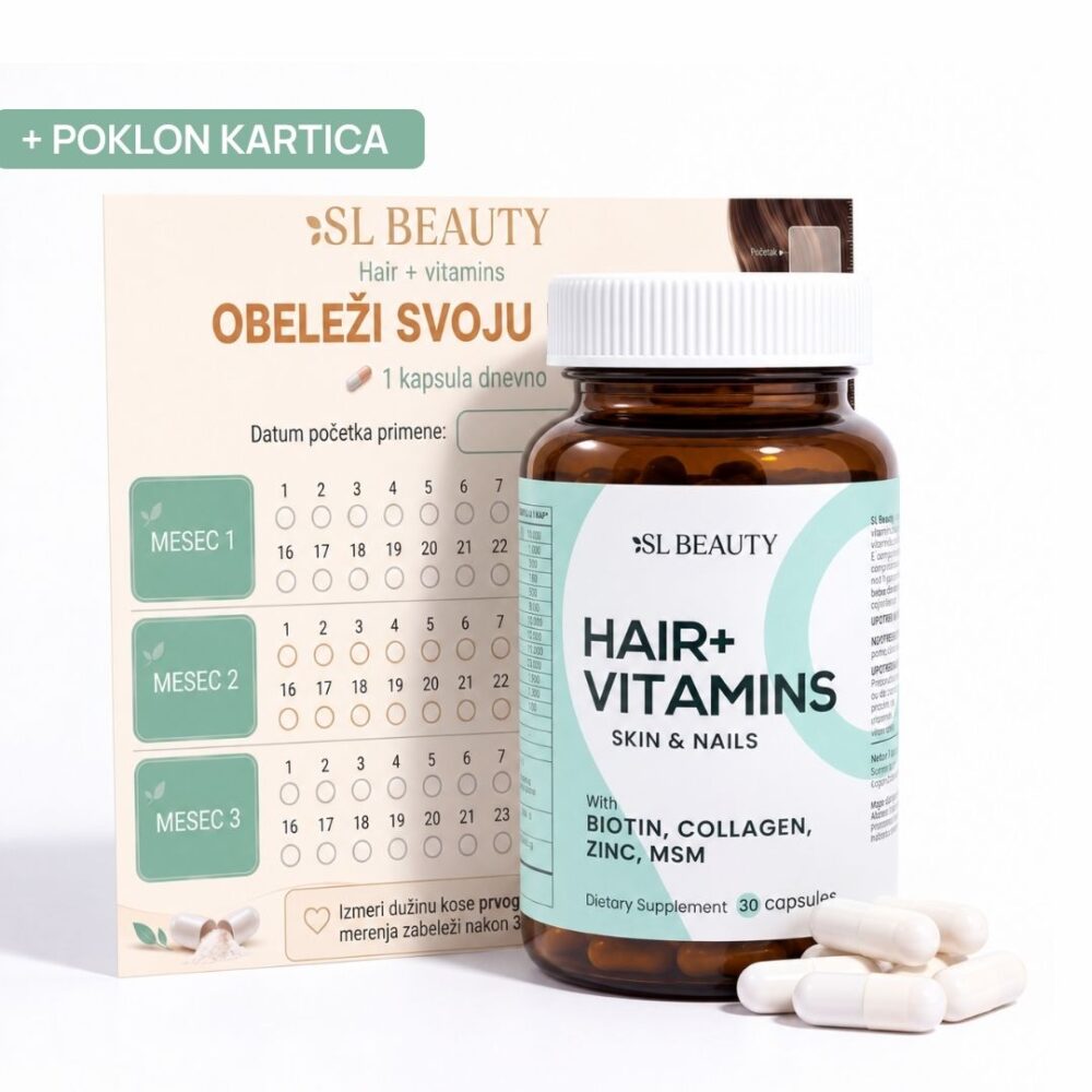Hair+ Vitamins Skin & Nails