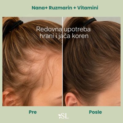 Ruzmarin Menta tonik protiv masne kose