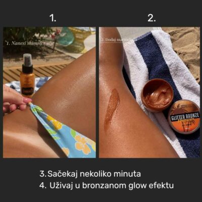 Set Shimmer ulje i marmelada za bronzani ten