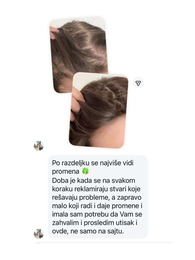 Ruzmarin Menta tonik protiv masne kose