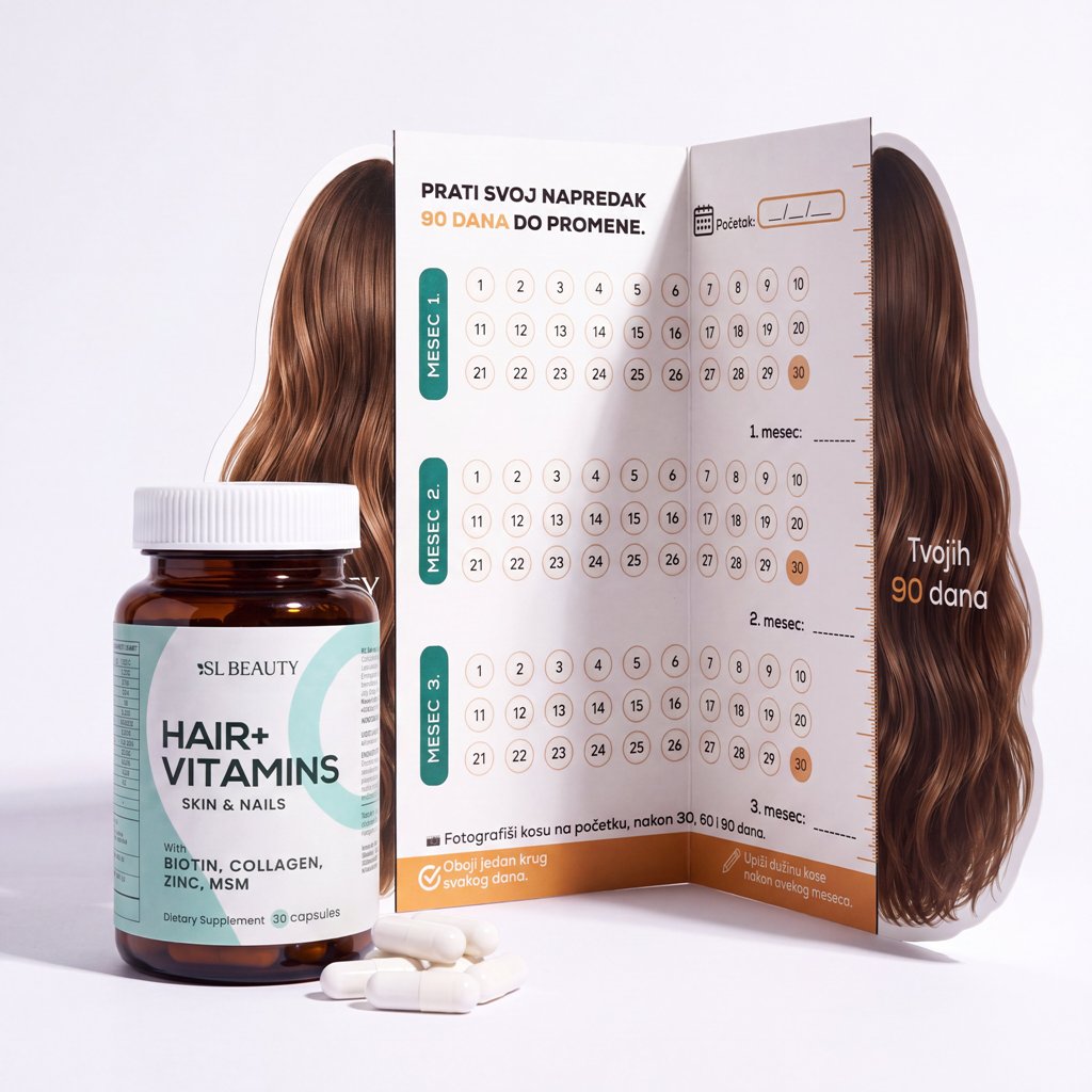Hair+ Vitamins Skin & Nails